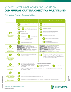 C&oacute;mo hacer inversiones en el compartimento Old Mutual Efectivo