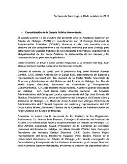 seguir leyendo - Auditor&iacute;a Superior del Estado de Hidalgo