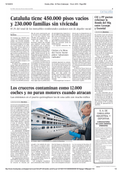 15/10/2014 Kiosko y M&aacute;s - El Pa&iacute;s (Catalunya) - 15 oct. 2014 - Page