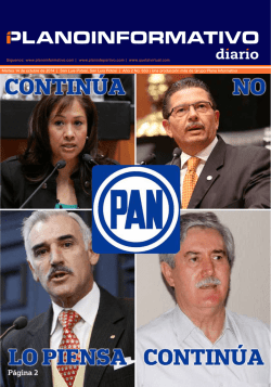 Martes 14 de octubre de 2014 | San Luis Potos&iacute; - Plano Informativo