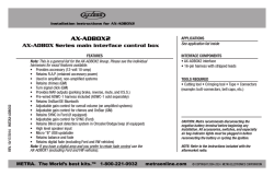 AX-ADBOX2 - InstallerNet