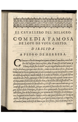 El caballero del milagro