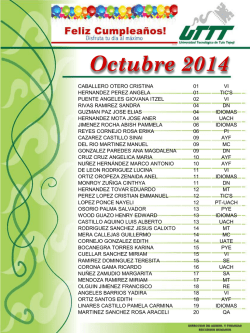 Octubre 2014