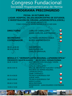 Presentaci&oacute;n de PowerPoint - congreso sohah 2014