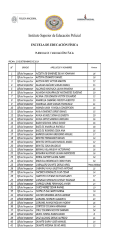 Instituto Superior de Educaci&oacute;n Policial - isepol