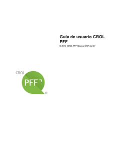 1 Importar productos y servicios - PFF