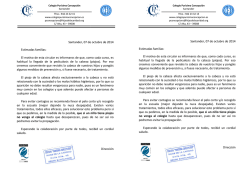 Piojos 14-15 - Colegio Pur&iacute;sima Concepci&oacute;n