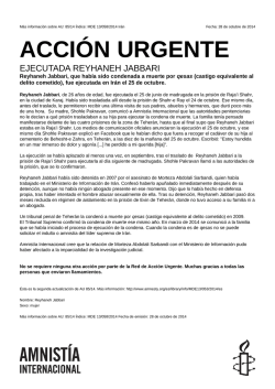 URGENT ACTION - Refworld