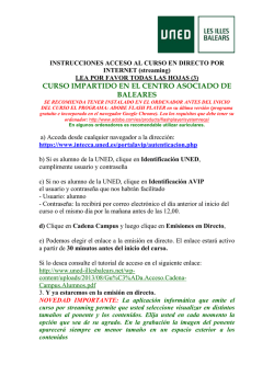 Internet2014 - Extensi&oacute;n Universitaria - UNED