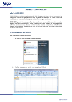 INGRESO Y CONFIGURACI&Oacute;N - Portal de Clientes Siigo