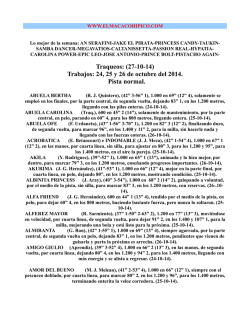 traqueos 18-10-2014 la rinconada armando ipsa - elmacacohipico