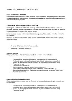 Premisa Entregable 3