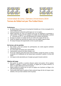 Propuestas OEBSA 2015 - Saint Andrew`s School