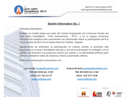 &ldquo;A&rdquo; 5729 17/03/2015 A LAS ENTIDADES FINANCIERAS, A LAS