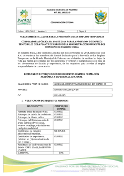 Mi&eacute;rcoles 18 - Instituto Nacional de Ciencias M&eacute;dicas y Nutrici&oacute;n