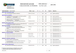 Istituto Nazionale di Statistica Roma, 08 de enero 2015 Estimado