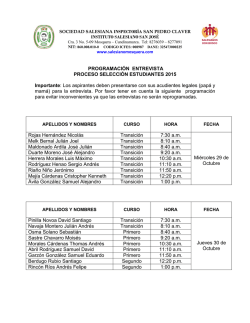 Descarga Convocatoria 2015. - Educaci&oacute;n para la Conservaci&oacute;n