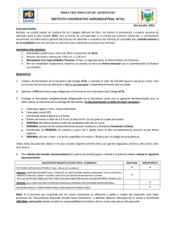 Acta de Instalaci&oacute;n y Convocatoria a Primera Sesi&oacute;n Ordinaria