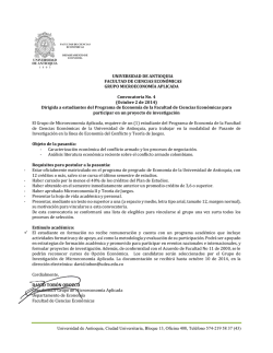 CONVOCATORIA 2015 &mdash; 4 MOVILIZACION