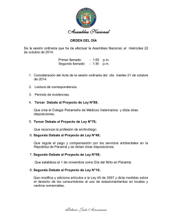 Tr&aacute;mite Simplificado N&ordm; 001/2015 - Pliego de Bases y