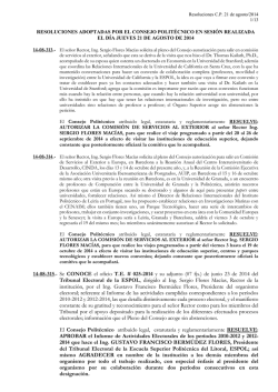 Programa provisional - Fundaci&oacute;n Alternativas