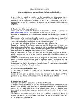 FIXTURE &ndash; Final Nacional BSR 2015