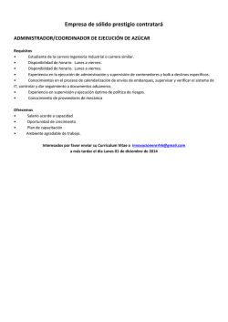 Quehacer para los martes 31 de marzo y 07 de abril