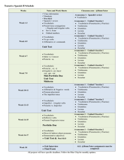 Programa de las Jornadas - Colegio Oficial de Medicos de Huelva