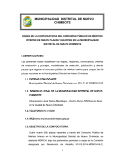 Resoluci&oacute;n ING 6>/0 /15 Buenos Aires, !(s> de de 2015. VISTO: Los