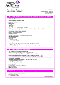 Bolet&iacute;n t&eacute;cnico