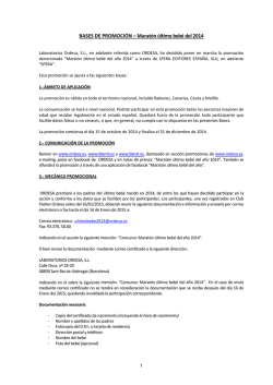 Promociones de Tarjeta.