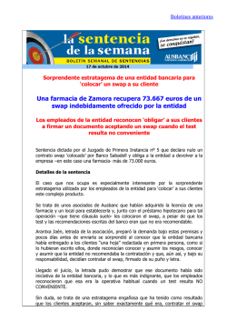 Convocatoria - Ministerio de Fomento