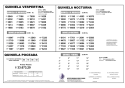 HORARIO DEL NIVEL SECUNDARIO 5&deg; A&Ntilde;O