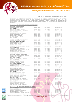 2014-15 AcAdemic cAlendAr - Resaca Middle School