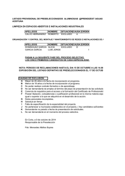 CARTA DEL PRESIDENTE Estimados colegas y amigos, seis