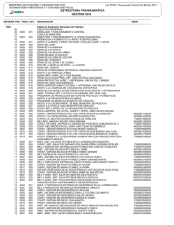 INFORME - Personer&iacute;a de Cali