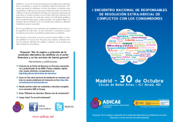 Cronograma de Elecciones 2015