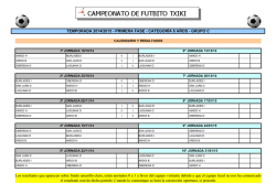 cronograma - Universidad San Francisco Xavier de Chuquisaca