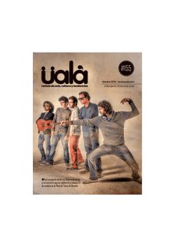 PROGRAMACI&Oacute;N FIN DE SEMANA VIERNES 27