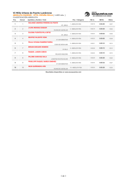2014, en cumplimiento al decreto 330 del 2007.