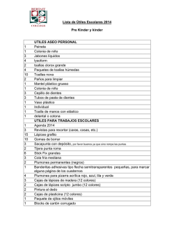 L&Iacute;QUIDOS ESPECIALES