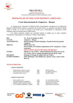 Elementos filtrados por fecha: S&aacute;bado, 21 Marzo 2015