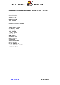 Novedades legislativas 05-12-2009 y 07-12-2009