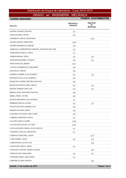 PERSONAL DOCENTE - ETAPA EXCEPCIONAL