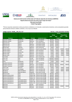 "REYNA DE LAS AMERICAS"