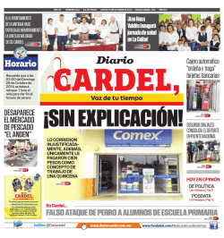 CENSO ELECTORAL FACULTAD DE SALUD