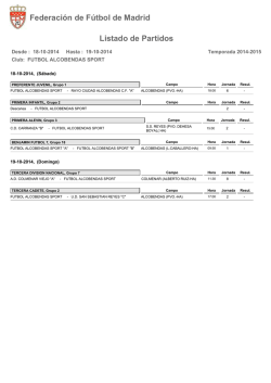 Comisi&oacute;n del Registro Federal de Electores Orden del D&iacute;a
