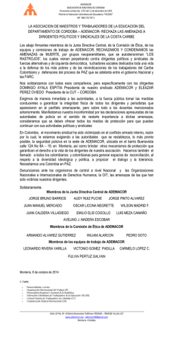 Descargar Comunicado - Ademacor