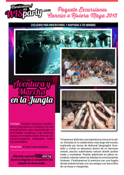 Aventura y Marcha en la Jungla - WISparty