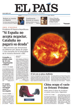 &ldquo;Si Espa&ntilde;a no acepta negociar, Catalu&ntilde;a no pagar&aacute; su deuda&rdquo;